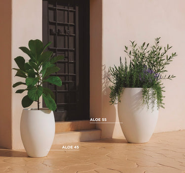 Ronde ALOE 45 plantenbak
