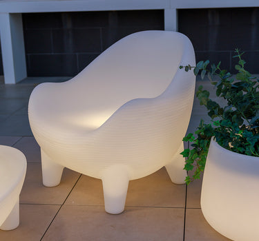 Aruba buitenfauteuil met licht