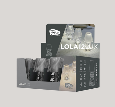 Verpakking van 12 stuks - LOLA 12 LUX TAFELLAMP