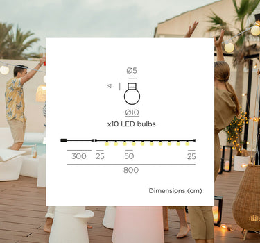 Decoratieve slinger BRUNA (GERENOVEERD)