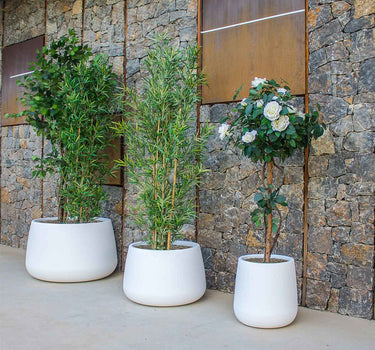 Ronde bloempot Camelia 80