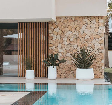 Ronde bloempot Camelia 80