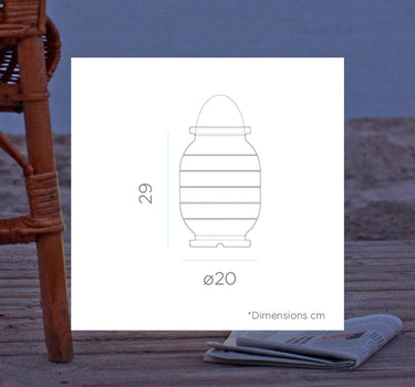 30 CANDELA DRAAGBARE LAMP
