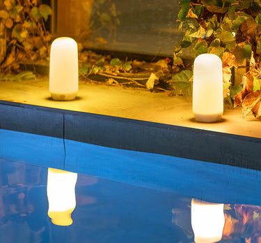 Draagbare gloeilamp met vlam/vast effect CANDY