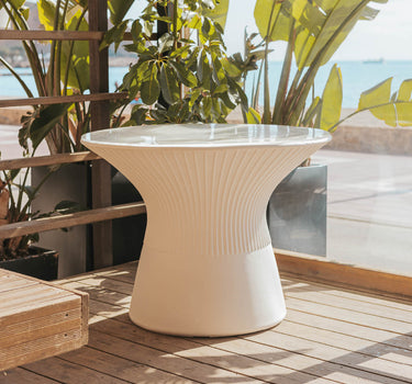 Pakket x1 Capri 75 tafel + x2 Mallorca stoelen