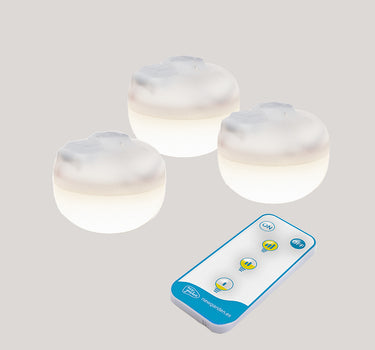 CHERRY MINI oplaadbare draagbare gloeilamp (verpakking van 3 lampen)