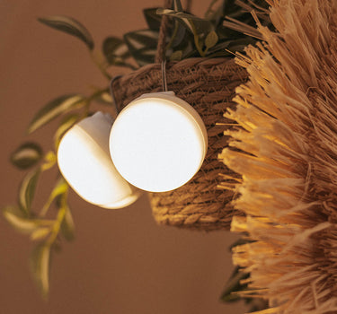 CHERRY MINI oplaadbare draagbare gloeilamp (verpakking van 3 lampen)