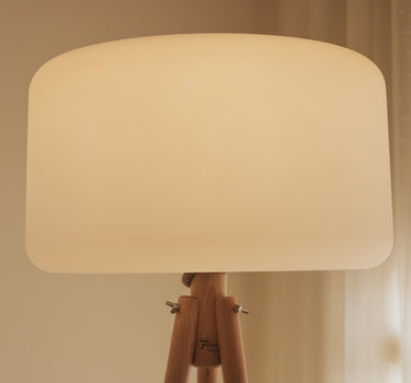 DESIGNER VLOERLAMP MET HOUTEN POTEN CHLOE 140 | BINNENGEBRUIK
