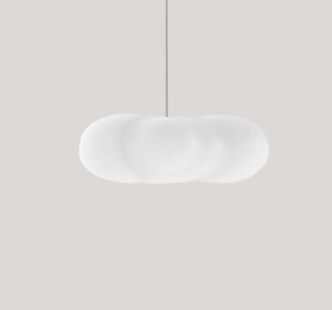 LÁMPARA COLGANTE CON FORMA DE NUBE CLAUDY HANG BLANCO