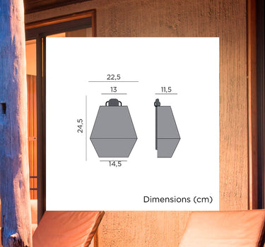 CONTA 25 WALL draadloze wandlamp