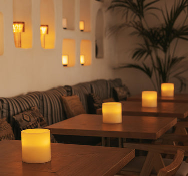 DOLO 3 WICKS KAARSGROOTTE LAMP