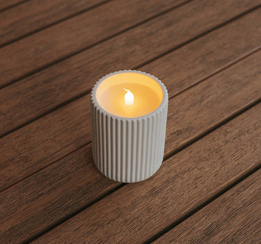 DOLO 3 WICKS KAARSGROOTTE LAMP