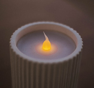 DOLO KERAMISCHE KAARSGROOTTE LAMP (verpakking van 2 stuks)