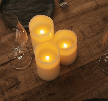 DOLO 3 WICKS KAARSGROOTTE LAMP