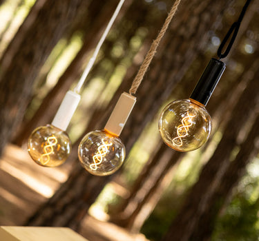 EDY G125 snoerloze draagbare vintage gloeilamp