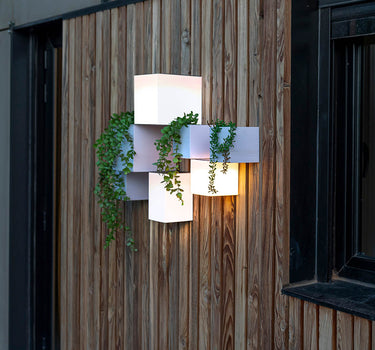 Wally wandlamp op zonne-energie