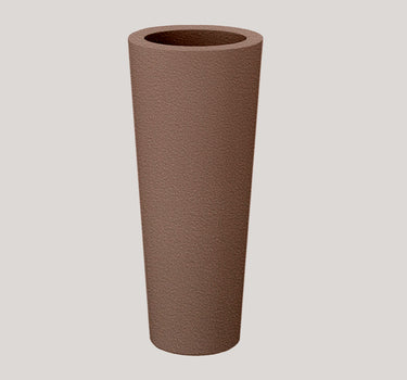 FICUS 80 Taupe ronde plantenbak