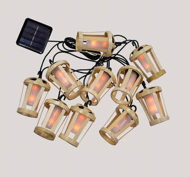 HIAMA decoratieve buitenguirlande met vuureffect