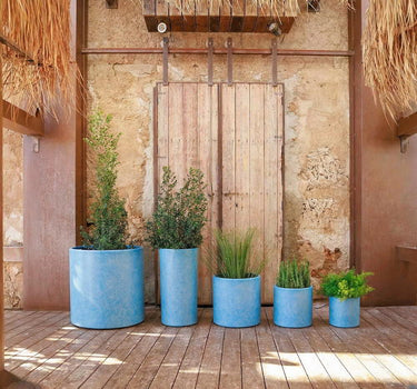 CIRCOOLAR Ronde bloempot HORTENSIA Gerecycled materiaal