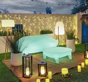 Jamaica Buitenbank met Zonne-energieverlichting