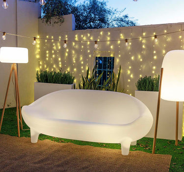 Jamaica Buitenbank met Zonne-energieverlichting