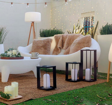 Jamaica Buitenbank met Zonne-energieverlichting