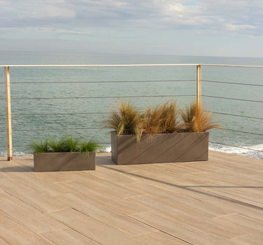 RECHTHOEKIGE BLOEMPOT JARA 100x40