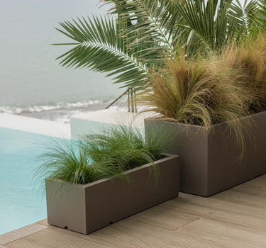 Rechthoekige bloempot  JARA 100 x 35 cm