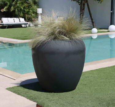 Macetero redondo ARECA - 02