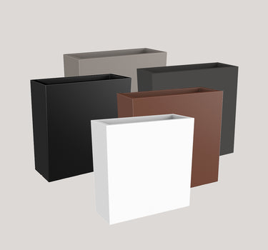 Rechthoekige bloempot JUNCO 80