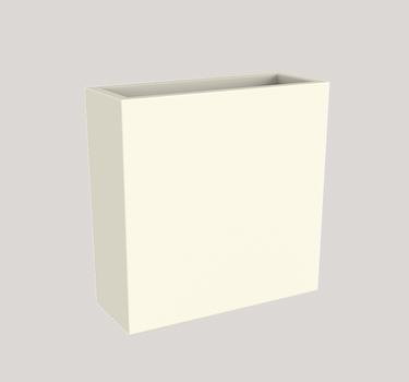 Rechthoekige bloempot JUNCO 80