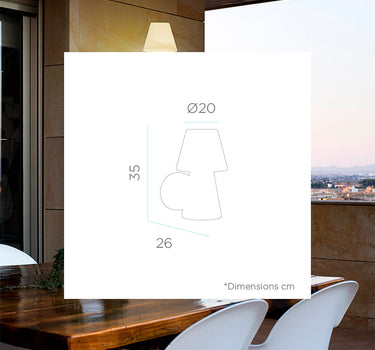LOLA 35 WAND WANDLAMP