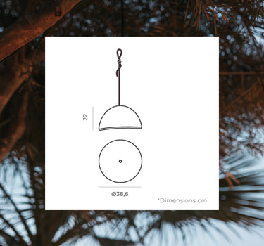 LUNA draadloze hanglamp