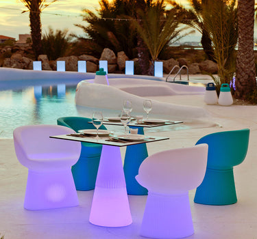 Pakket x1 Itaca tafel + 2x Mallorca buitenstoelen