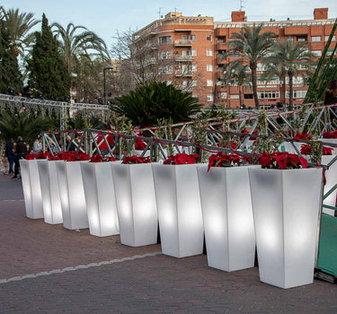 MELISA 50 hoge plantenbak met licht