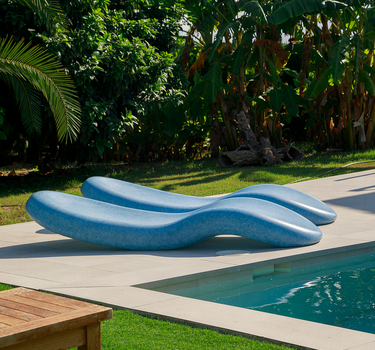 CIRCOOLAR Flat Lounger Gerecycled Materiaal