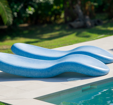 CIRCOOLAR Flat Lounger Gerecycled Materiaal