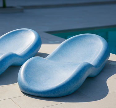 CIRCOOLAR Flat Lounger Gerecycled Materiaal