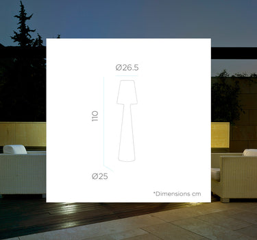 STAANDE LAMP LOLA 110