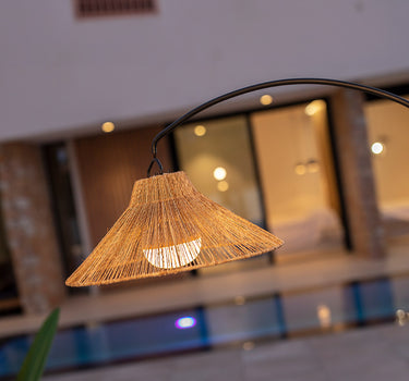NIZA 165 Snoerloze Arc Vloerlamp
