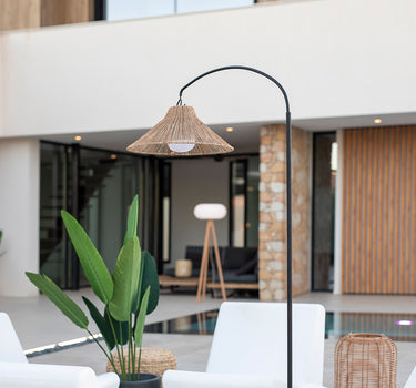 NIZA 165 Snoerloze Arc Vloerlamp