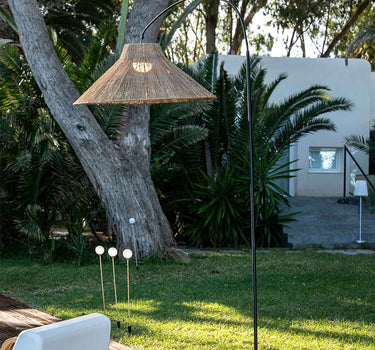 NIZA 230 Snoerloze Boog Vloerlamp