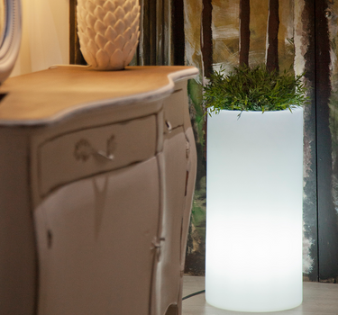 PALMA 70 ronde plantenbak met licht