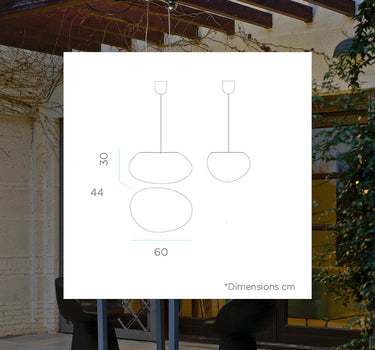PETRA 60 HANG HANGLAMP