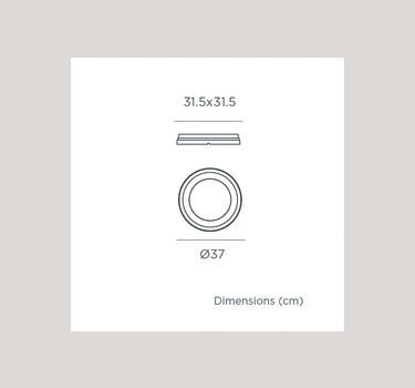 Potschotel 30 Rond