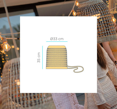 POSITANO snoerloze hanglamp