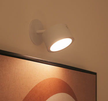 ROLL 8 ronde draadloze binnenwandlamp