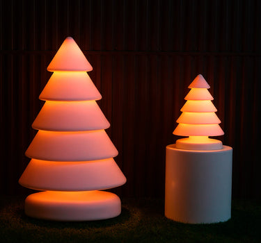 Besneeuwde kerstboom 40