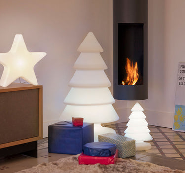 Besneeuwde kerstboom 40