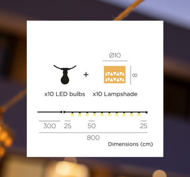ALBA decoratieve lichtslinger